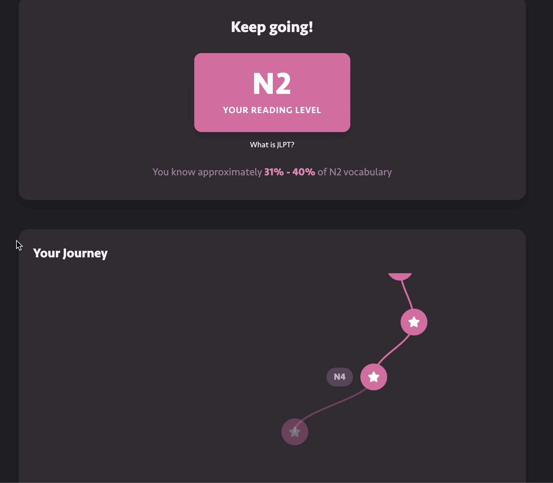 Yomi Sensei reading pathway animation